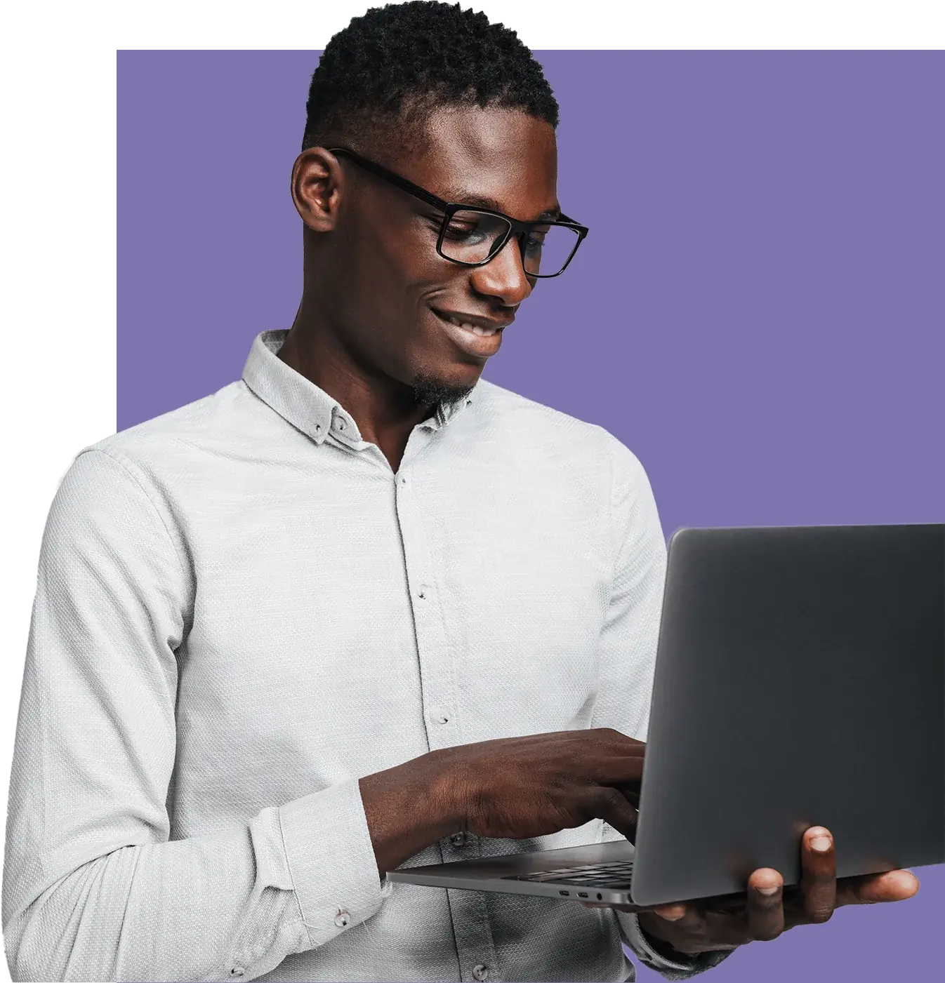 A software engineer at work